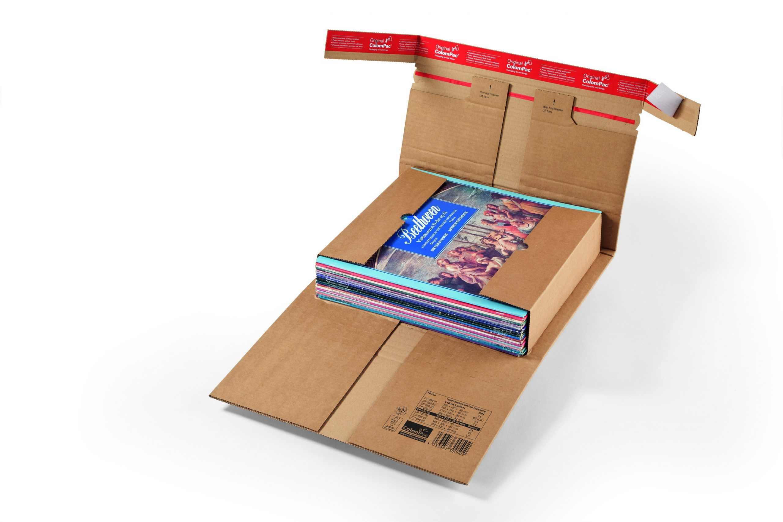 Colompac boek-universele verpakking extra sterk CP 030.06