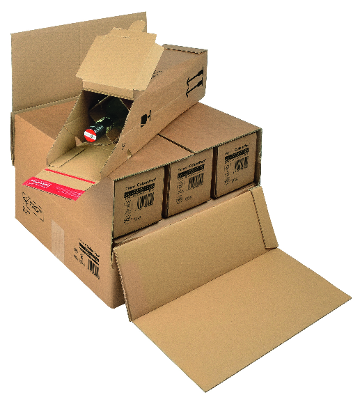 Colompac wine bottle box CP 181.006 for 3 or 6 bottles